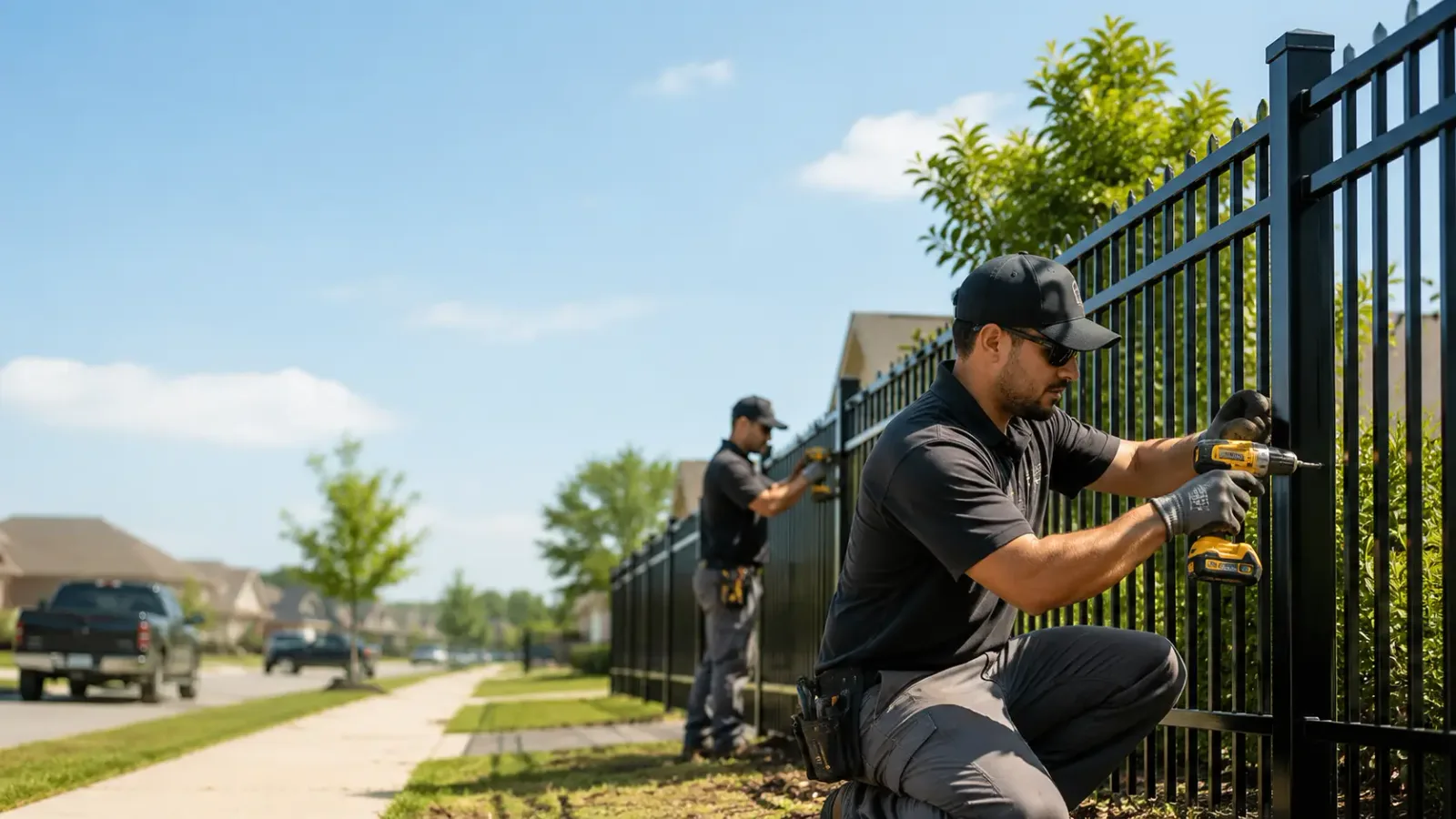 Metal Fence Installation in Dickens, TX